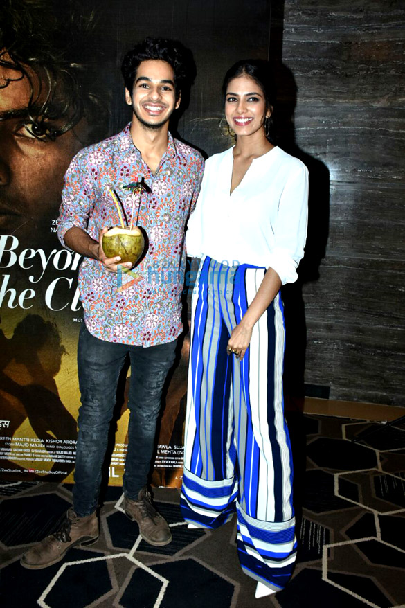 malavika mohanan and ishaan khatter promote their film beyond the clouds 5