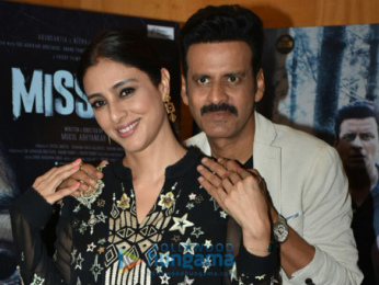 Manoj Bajpayee and Tabu snapped promoting their film Missing