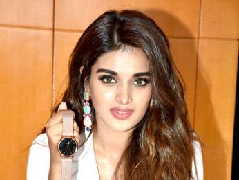 Nidhhi Agerwal promotes Calvin Klein watches