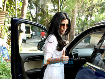 Nimrat Kaur spotted in Juhu