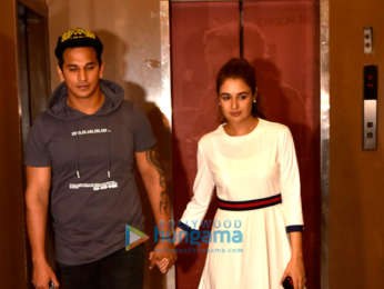 Prince Narula and Yuvika Chaudhary snapped at PVR, Juhu