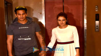 Prince Narula and Yuvika Chaudhary snapped at PVR, Juhu