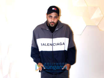 Priyank Sharma, Astha Gill and Badshah snapped promoting their song