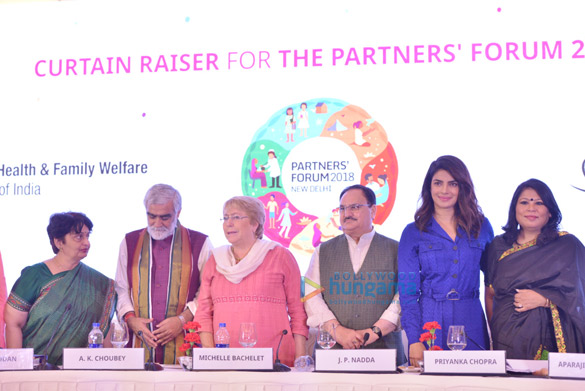 Priyanka Chopra graces the Partners Forum 2018 in New Delhi Priyanka Chopra graces the Partners Forum 2018 in New Delhi