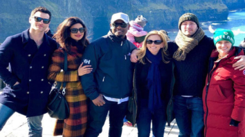 Quantico: Priyanka Chopra strikes a pose with her cast while shooting final episodes in Ireland