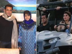 RACE 3: Salman Khan meets Mehbooba Mufti; begins Kashmir shoot with Jacqueline Fernandez with a drive