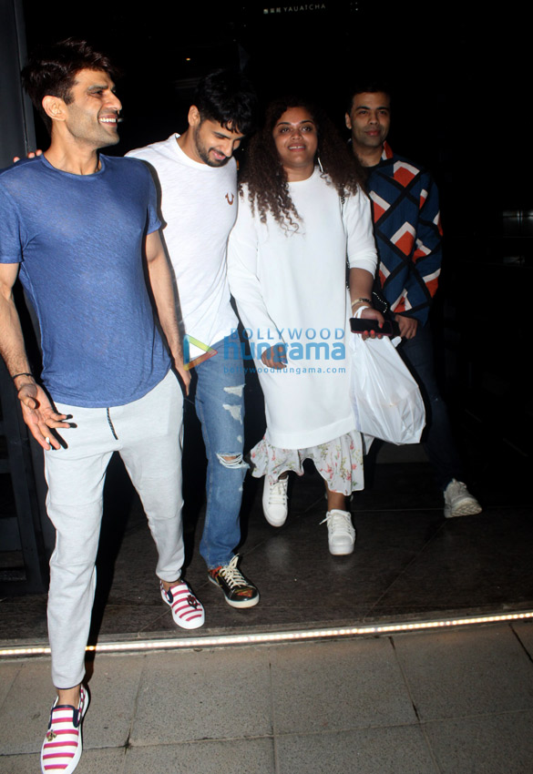 Rajkummar Rao, Patralekha, Karan Johar and others spotted at Yauatcha