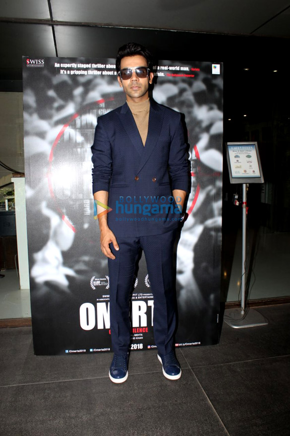 rajkummar rao promotes his upcoming film omerta 2