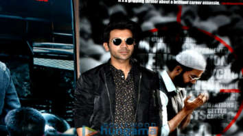 Rajkummar Rao snapped promoting his film Omerta