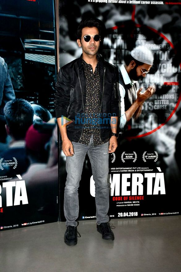 Rajkummar Rao snapped promoting his film Omerta Rajkummar Rao snapped promoting his film Omerta