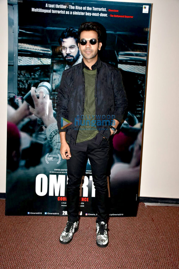 Rajkummar Rao snapped promoting his film Omerta Rajkummar Rao snapped promoting his film Omerta