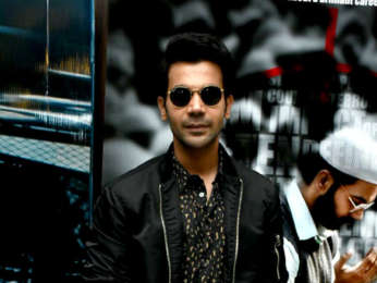 Rajkummar Rao snapped promoting his film Omerta