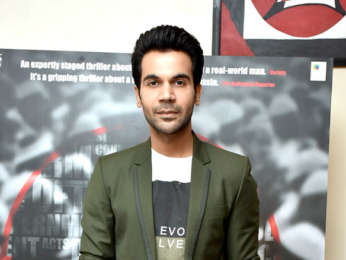 Rajkummar Rao snapped promoting his film Omerta