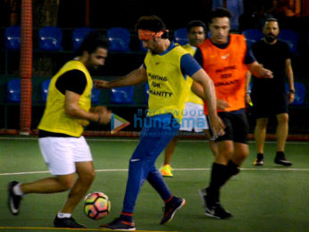 Ranbir Kapoor, Abhishek Bachchan, Ishaan Khatter and others snpped during a soccer match