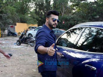 Ranbir Kapoor, Arjun Kapoor and Bunty Walia spotted in Andheri