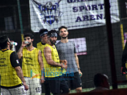 Ranbir Kapoor and Arjun Kapoor snapped at soccer practice in Juhu