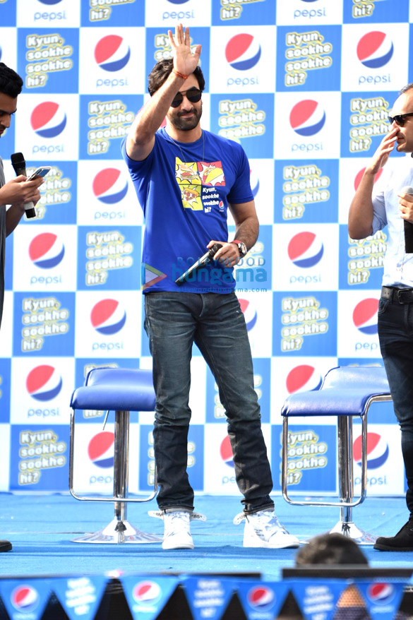 Ranbir Kapoor endorses Pepsi at this event