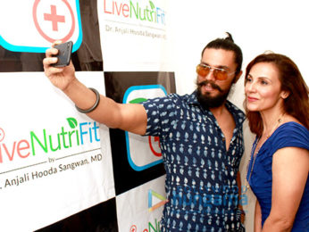 Randeep Hooda snapped at an event in Delhi