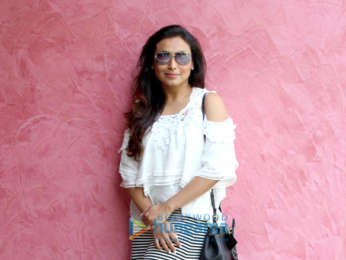 Rani Mukerji spotted at Yash Raj Studio in Andheri