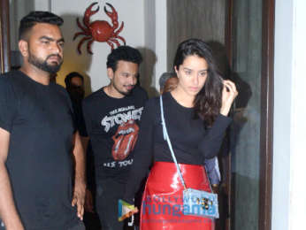 Ranveer Singh, Shraddha Kapoor and Mandana Karimi spotted at Bastian in Bandra