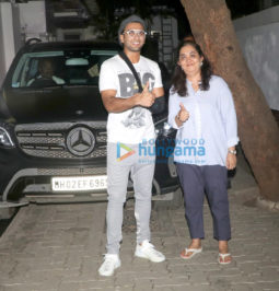 Ranveer Singh spotted at Physio Rehab center in Bandra