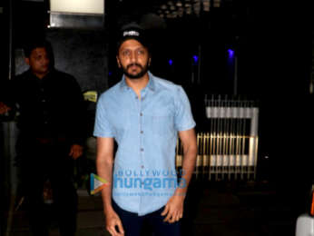 Riteish Deshmukh and Manyata Dutt snapped with their respective kids at Hakkasan