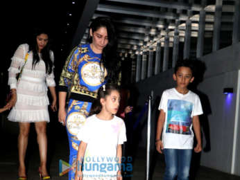 Riteish Deshmukh and Manyata Dutt snapped with their respective kids at Hakkasan