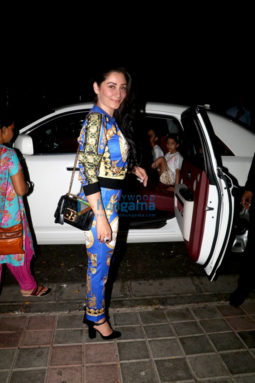 Riteish Deshmukh and Manyata Dutt snapped with their respective kids at Hakkasan
