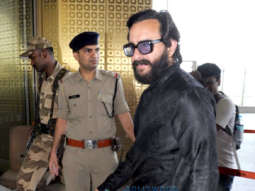 Saif Ali Khan, Tabu and Sonali Bendre snapped at the airport departing for Jodhpur