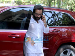 Saif Ali Khan snapped at Bandra