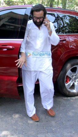 Saif Ali Khan snapped at Bandra