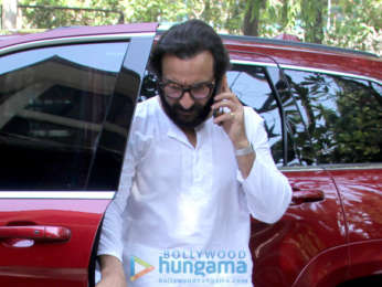 Saif Ali Khan snapped at Bandra