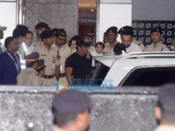 Salman Khan snapped arriving back in Mumbai