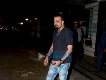 Sanjay Dutt snapped at Ashutosh Gowariker's office in Khar