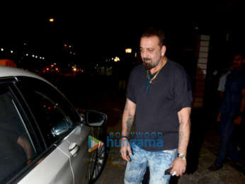 Sanjay Dutt snapped at Ashutosh Gowariker's office in Khar