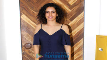 Sanya Malhotra snapped in Mumbai
