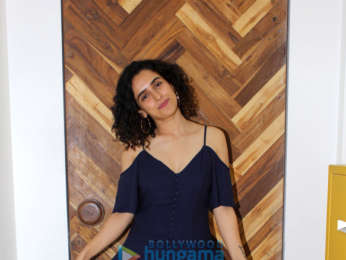 Sanya Malhotra snapped in Mumbai
