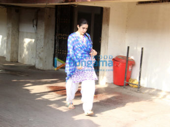 Sara Ali Khan snapped at the gym