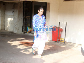 Sara Ali Khan snapped at the gym