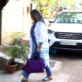 Shabana Azmi snapped in Juhu