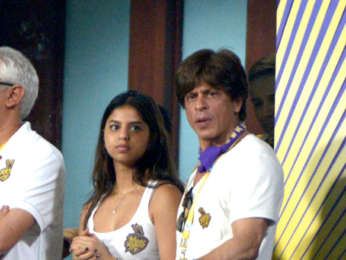 Shah Rukh Khan and Suhana Khan snapped at Eden Garden