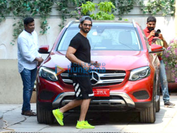 Shahid Kapoor and Aditya Roy Kapur snapped at the gym