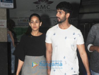Shahid Kapoor and Mira Rajput spotted in Bandra
