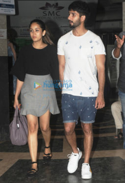 Shahid Kapoor and Mira Rajput spotted in Bandra