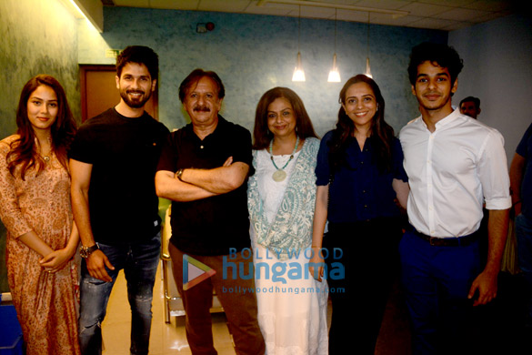 shahid karan ishaan malavika grace the screening of beyond the clouds at yrf 2