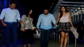 Shilpa Shetty and Raj Kundra snapped at Hakkasan