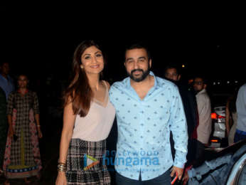 Shilpa Shetty and Raj Kundra snapped at Hakkasan
