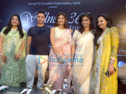 Shilpa Shetty snapped attending FICCI FLO