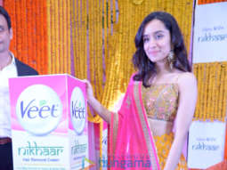 Shraddha Kapoor snapped at Veet launch in Delhi