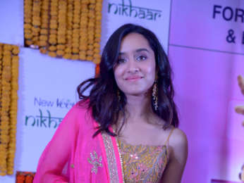 Shraddha Kapoor snapped at Veet launch in Delhi